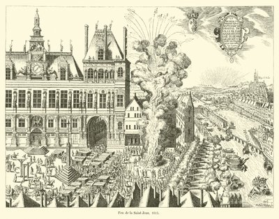 Szent János tűz, 1615 alkotó: French School