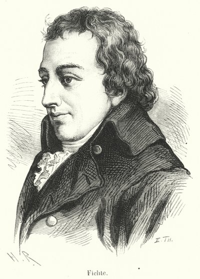 Fichte (metszet) alkotó: French School