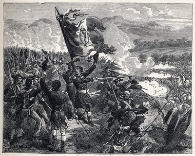 Első koalíció: Antoine Guillaume (Antoine-Guillaume) Rampon ezredes (1759-1842) a montenotte-i csatában április 12-én alkotó: French School