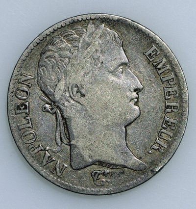 Ötfrankos érme Napóleon fejével (1769-1821) 1811 (recto) alkotó: French School