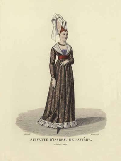 Bajor Isabeau követője alkotó: French School