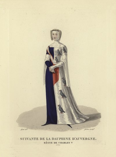 A Dauphine dAuvergne követője alkotó: French School
