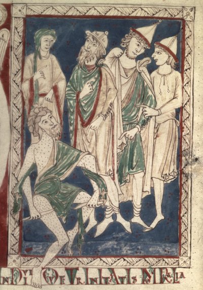 Fr.15307 f.1v Munka Sebek vakarása alkotó: French School