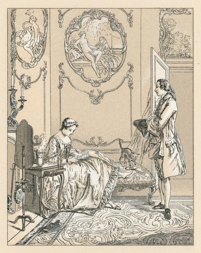 Franciaország XVIII. századi jelmez alkotó: French School
