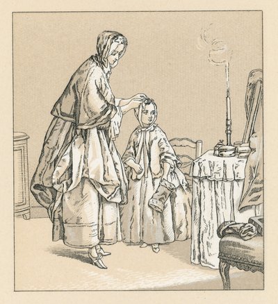 Franciaország XVIII. századi jelmez alkotó: French School
