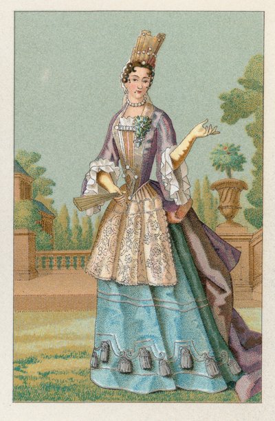 Franciaország XVII. századi jelmez alkotó: French School