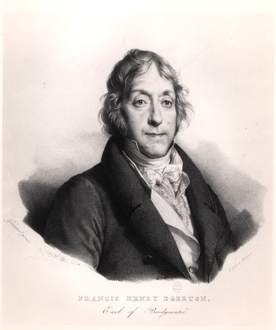 Francis Henry Egerton (1756-1829) Bridgewater grófja, metszett: Francois Seraphin Delpech (1778-1825) 1824 alkotó: French School