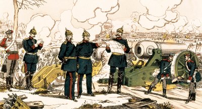 Francia-porosz háború: Párizs ostroma és bombázása alkotó: French School