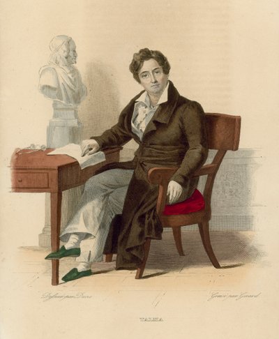 Francois-Joseph Talma (színes metszet) alkotó: French School