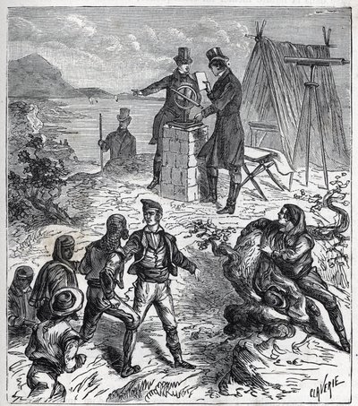 Francois Arago Spanyolországban - Francois Arago alkotó: French School