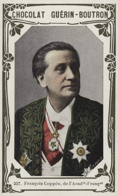 Francois Coppee, az Academie-Francaise (színes fotó) alkotó: French School