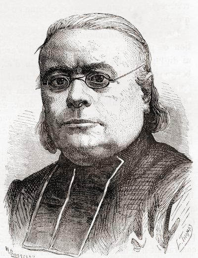 François-Napoléon-Marie Moigno, a Les Merveilles de la Science című, 1870 körül megjelent kötetből (metszet). alkotó: French School