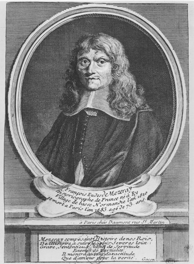 Francois Eudes de Mézeray (metszet) alkotó: French School