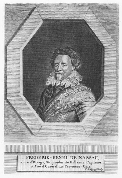 Frigyes Henrik, Orange-Nassau hercege (metszet) alkotó: French School