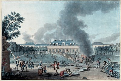 Francia forradalom: „” Reveillon április 28-án a tapétakészítést kifosztották alkotó: French School