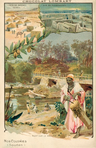 Francia Szudán (chromolitho) alkotó: French School