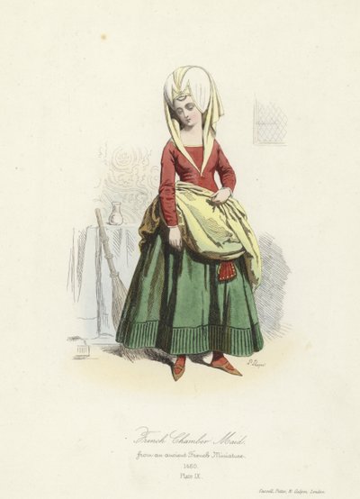 Francia szobalány, 15. század alkotó: French School