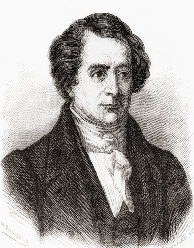 Dominique Francois Jean Arago francia matematikus, más néven Francois Arago, a Les Merveilles de la Science-től, pub. 1870 alkotó: French School