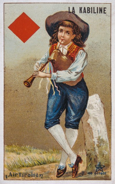 Francia képeslap alkotó: French School
