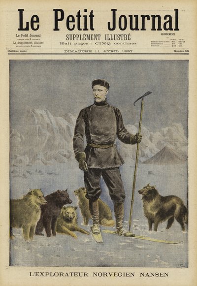 Fridtjof Nansen, norvég felfedező alkotó: French School