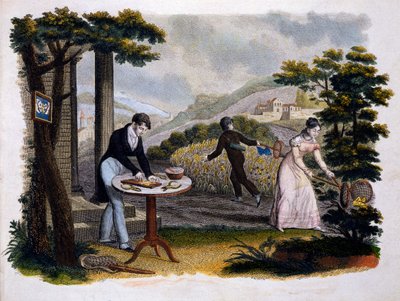 Eugene Balland (1796-kb. 1850) előlapja a Les Papillons...-ból, kiadó: P. Blanchard, Lecerf, Párizs, 1823 (színes metszet) alkotó: French School
