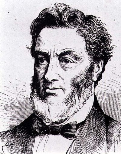 Gabriel-Claude-Jules Favre (1809-1880) francia politikus (metszet) alkotó: French School