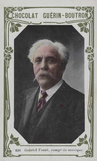 Gabriel Faure zeneszerző (színes fotó) alkotó: French School