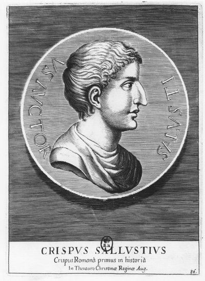 Gaius Sallustius Crispus, Sallust (metszet) alkotó: French School