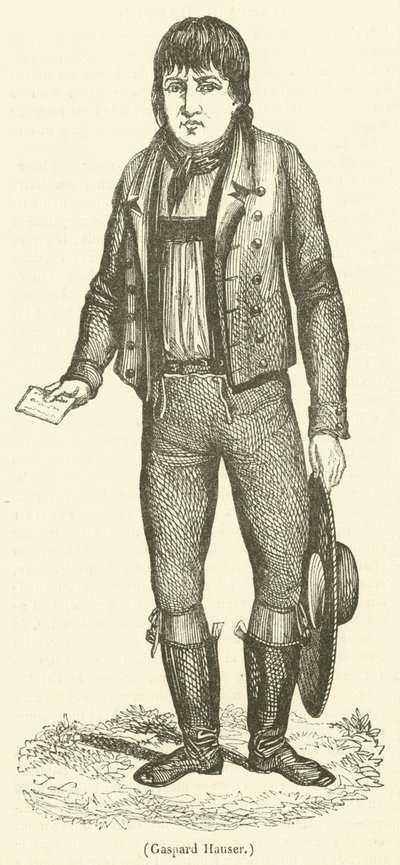 Gaspard Hauser (metszet) alkotó: French School