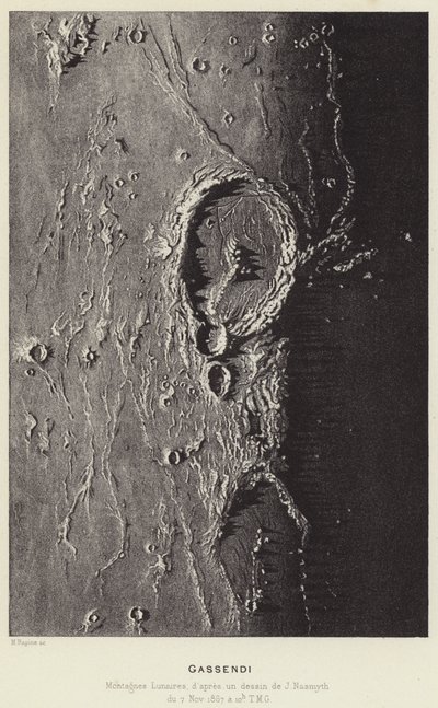 Gassendi, Mondberge von French School