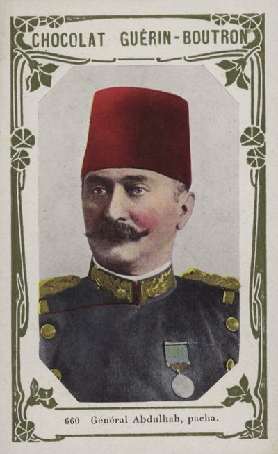 Abdulhah tábornok, pacha (színes fotó) alkotó: French School