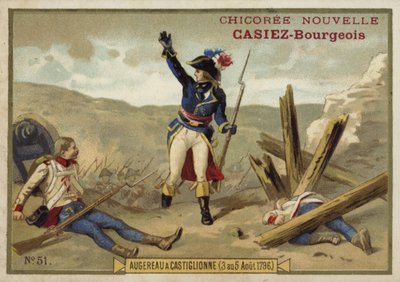 Augereau tábornok a Castiglione-i csatában, Olaszország, francia függetlenségi háborúk, 1796. augusztus 3-5. alkotó: French School