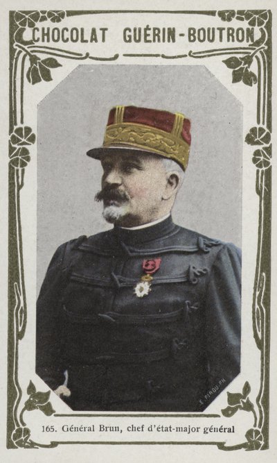 Brun tábornok, séf detat-vezérőrnagy (színes fotó) alkotó: French School
