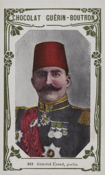 Essad tábornok, pacha (színes fotó) alkotó: French School