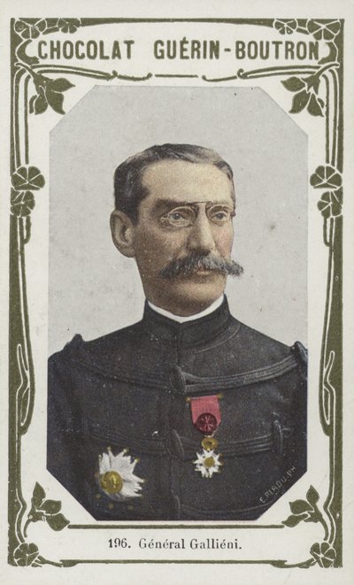 Gallieni tábornok (színes fotó) alkotó: French School