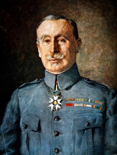 Robert Nivelle tábornok (színes litó) alkotó: French School