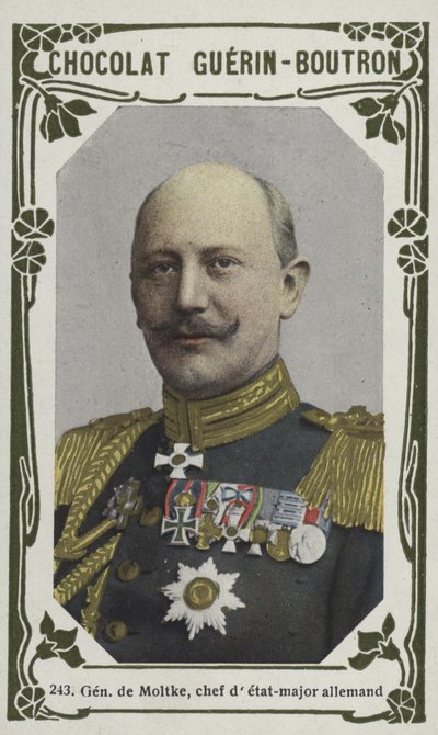 de Moltke tábornok, német vezérkari főnök (színes fotó) alkotó: French School