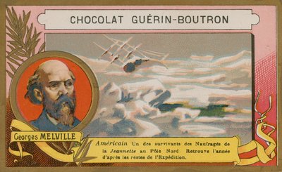 George Melville amerikai haditengerészeti tiszt és sarkvidéki felfedező alkotó: French School