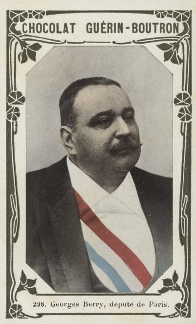 Georges Berry, párizsi képviselő (színes fotó) alkotó: French School