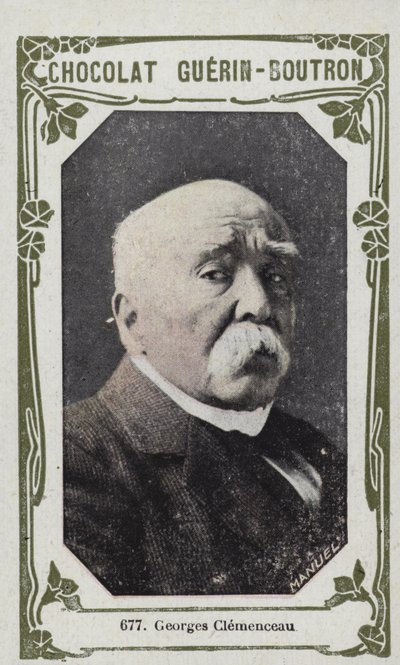 Georges Clemenceau (színes fotó) alkotó: French School