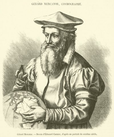 Gerard Mercator (metszet) alkotó: French School