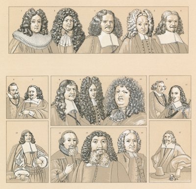 Németország XVII-XVIII. századi jelmez alkotó: French School