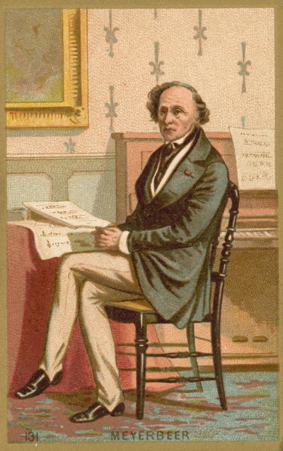 Giacomo Meyerbeer német zeneszerző alkotó: French School