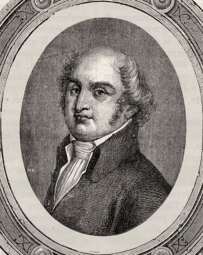 Gilbert Romme, Louis Blanc (1811-82) "Histoire de la Revolution Francaise" című művéből alkotó: French School