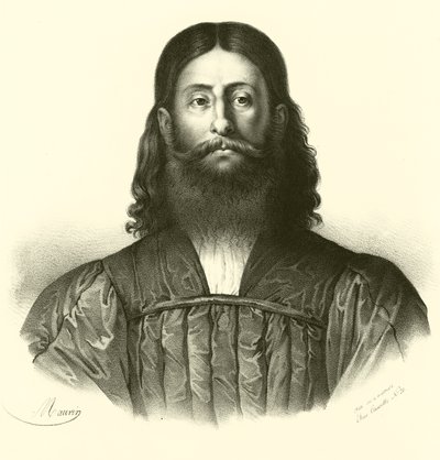 Giorgione, portré (metszet) alkotó: French School