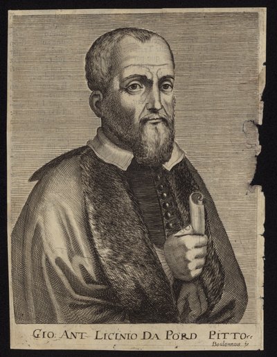 Giovanni Antonio de Sacchis Il Pordenone-nak hívta alkotó: French School
