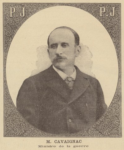 Godefroy Cavaignac francia hadügyminiszter alkotó: French School