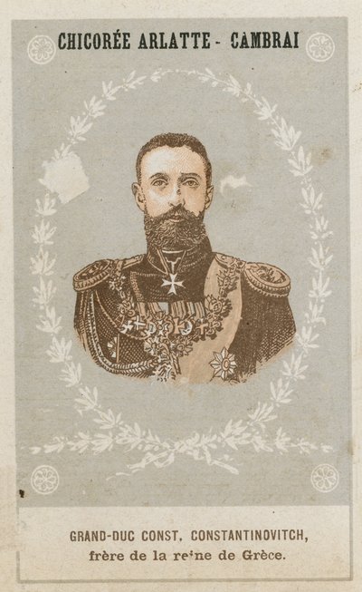 Constantin Constantinovics nagyherceg, Görögország királynőjének testvére alkotó: French School