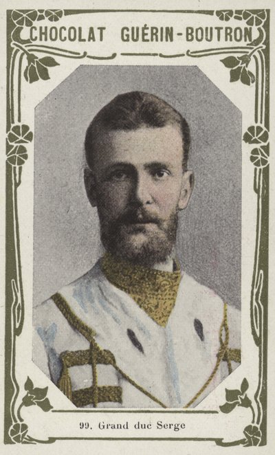 Serge nagyherceg (színes fotó) alkotó: French School