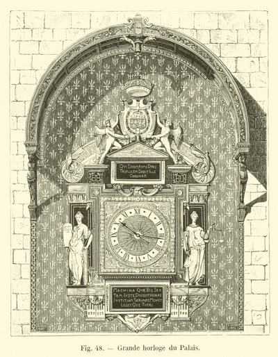 Nagy palota óra alkotó: French School